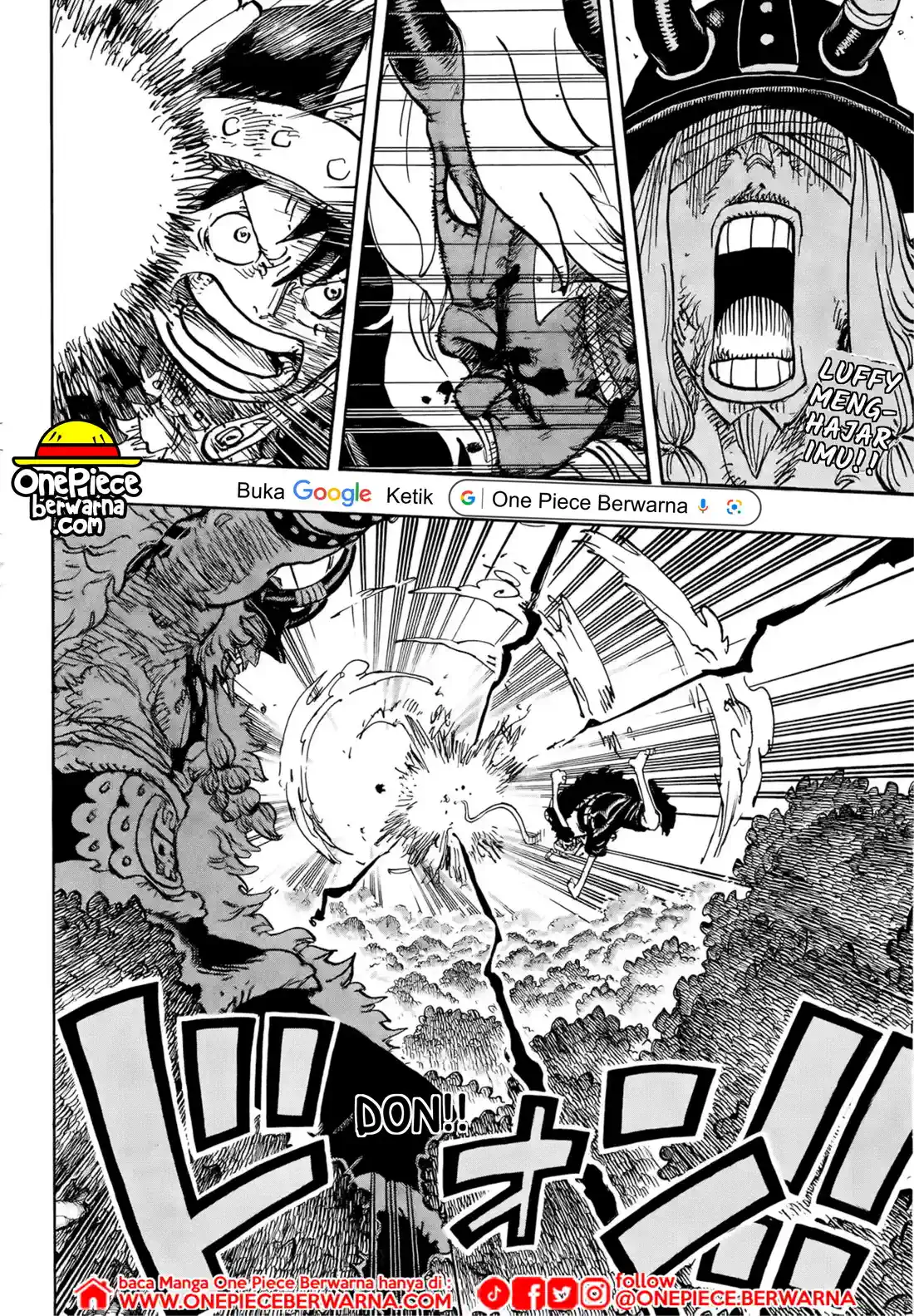 One Piece berwarna 1187 1188 1189 bahasa indonesia